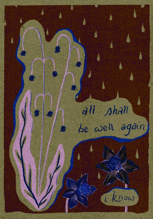 Julian of Norwhich 2 (Procreate, 2025)